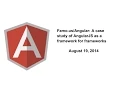 Famo A case study of AngularJS as a framework for frameworks