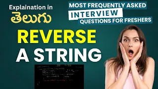 Java Interview Question Reverse a String Must-Know for Freshers