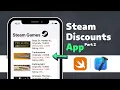 Steam Store Discounts App in Xcode Tutorial SwiftUI IOS Part 2 The UI