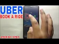 How To Book A Ride On Uber