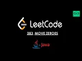 LEETCODE 283 in Java Easy Question MOVE ZEROS