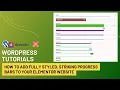 How to Add Cool Progress Bars To Your Elementor Website