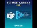 Playwright Automation Demo Fast and Reliable End-to-End Testing