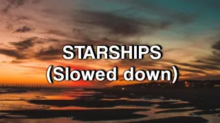 Download Starships - Nicki Minaj (slowed down) MP3