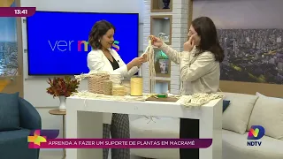 Macramê: técnica artesanal atemporal com Heloiza Sonaglio