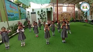 فقرة إستعراضية لـ انشودة الحواس الخمسة أنا إنسان لي إحساس أملك دوما خمس حواس 