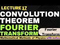 convolution theorem on Fourier transform