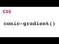 CSS color function - conic-gradient JSer