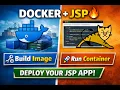 JSP Docker Tutorial Build Image Run Container Access Web App