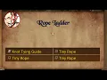 Rope Ladder Crafting Tiny Rope Knot Tying Guide All Location treasure of Nadia