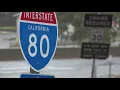 Families stuck for hours as Sierra snowstorm shuts down I-80