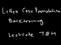 Letter Case Permutation Backtracking Recursion Tree JAVA