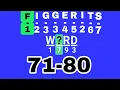 Figgerits 71 72 73 74 75 76 77 78 79 80
