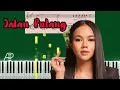 Yura Yunita - Jalan Pulang | Piano Tutorial + Sheet Music  #yurayunita #jalanpulang