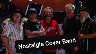 Nostalgia cover band playing at Strings Manteca Nov 10 2023