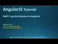 Part - 7 ng-click directive in AngularJs
