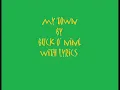 My Town by Buck O' Nine with lyrics