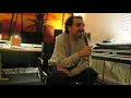 Kid Francescoli  dans son studio  à Marseille