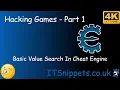 Game Hacking With Cheat Engine - Part 1