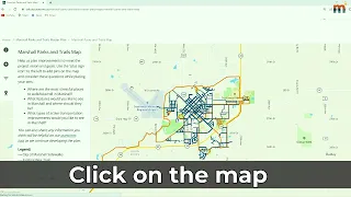Marshall MN Parks Trails Plan Website Information