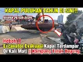 Download Lagu Heboh‼️ Excavator Evakuasi Kapal Terdampar Di Kali Mati || Kampung Teluk Buyung #dedimulyadi