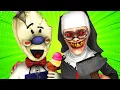 Download Lagu ICE SCREAM 7 vs EVIL NUN (Rod's Mom Secret Ending Parody Mobile Horror Game 3D Animation) MP3