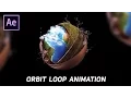 Orbit Loop Animation in After Effects - After Effects Tutorial