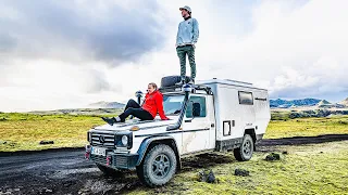 ULTIMATE VAN TOUR – 4×4 offroad mercedes g wagon for overlanding van life