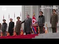 Lagu Kim Jong Un welcomes back North Korean soldiers returning from fighting for Russia
