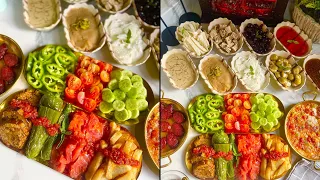 فطور تركي بامتياز 😍 Turkish breakfast, Türk kahvaltısı