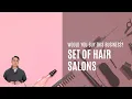 Set of salons for sale - Buy a business