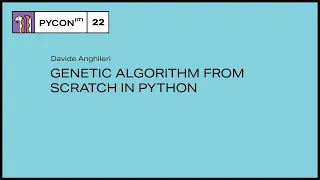 Genetic Algorithm from Scratch in Python - Davide Anghileri