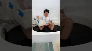 CRAZY Coca Cola And Mentos Inside Bathtub Experiment  CRAZY Coca Cola And Mentos Inside Bathtub Experiment