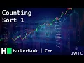 HackerRank C Solution - Counting Sort 1