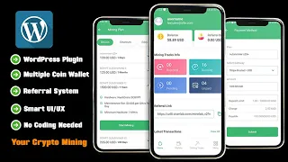 WordPress Crypto Mining Platform Tutorial No Coding Needed 