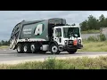 Advanced Disposal Mack MRU Mcneilus Leaving Edmund Landfill
