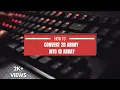 How to convert 2D array into 1D array in c Most Asked Questions in exams