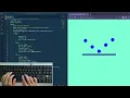 ASMR Programming - bouncing ball animation using CSS no talking