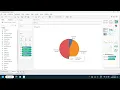 Created Pie Chart In Tableau