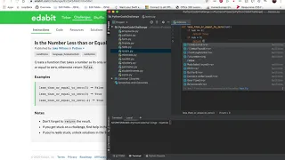 Python edabit Challenge Is the Number Less than or Equal to Zero