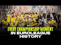Every CHAMPIONSHIP VICTORY in EuroLeague History Champions Made Here