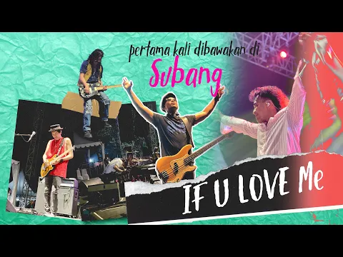 Download MP3 Slank - If U Love Me (Live Subang 2023)