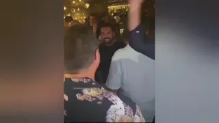 رقص رامي صبري واصاله واحمد سعد علي اغنيه انا خصمت الشوارع اللي مشينا فيها 