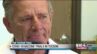Tucson doctor holds back tears as he talks about his lab working on Covid-19 vaccine