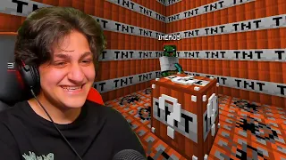 بلوكات الحظ التي ان تي الغريبة في ماين كرافت MINECRAFT TNT 