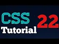CSS tutorial for beginners - 22