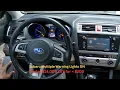 Subaru Multiple Warning Lights ON Dealer Wanted 14 000 Fixed DIY for Under 200