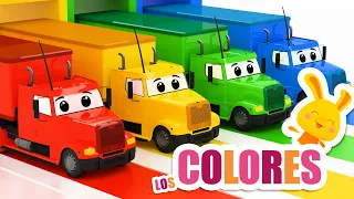 ¡Los colores del arcoíris! 🌈 Aprende los colores con Camiones 🚚 Titounis ✨