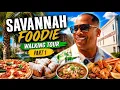 Savannah Walking Tour Part 1 Hidden FOODIE Gems Pirate Museum