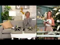 Simply Stunning Set of 2 Mirrored Stars by Janine Graff on QVC